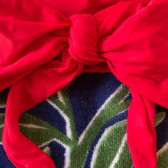 BNWT! Gorgeous red one shoulder bikini set!! ๐๐ - Picture 3 of 5